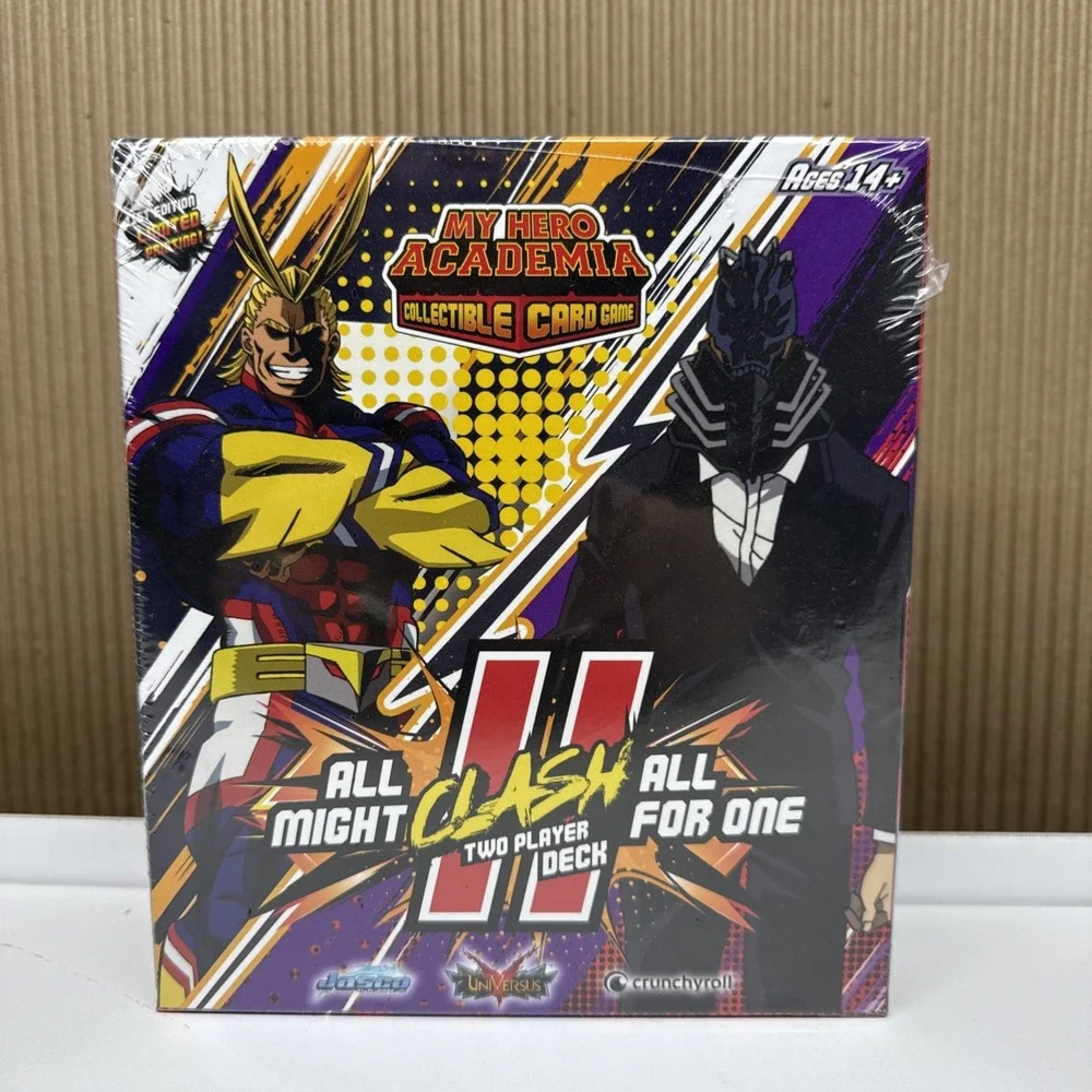 All-Might vs All For One Clash Deck My Hero Academia TCG Card Game BRAND NEW
